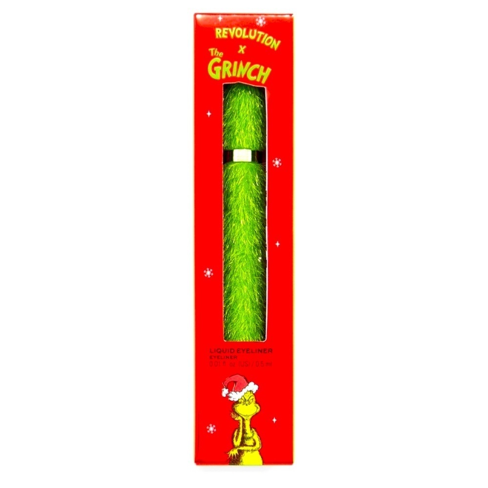 Brand New Makeup Revolution x The Grinch Resting Grinch Face Eyeliner Black